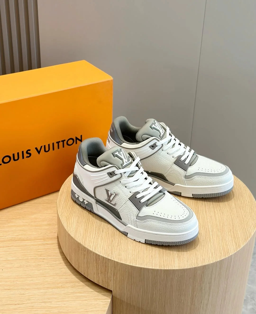 Lou_is Vuitt_on Trainer "Grey-White