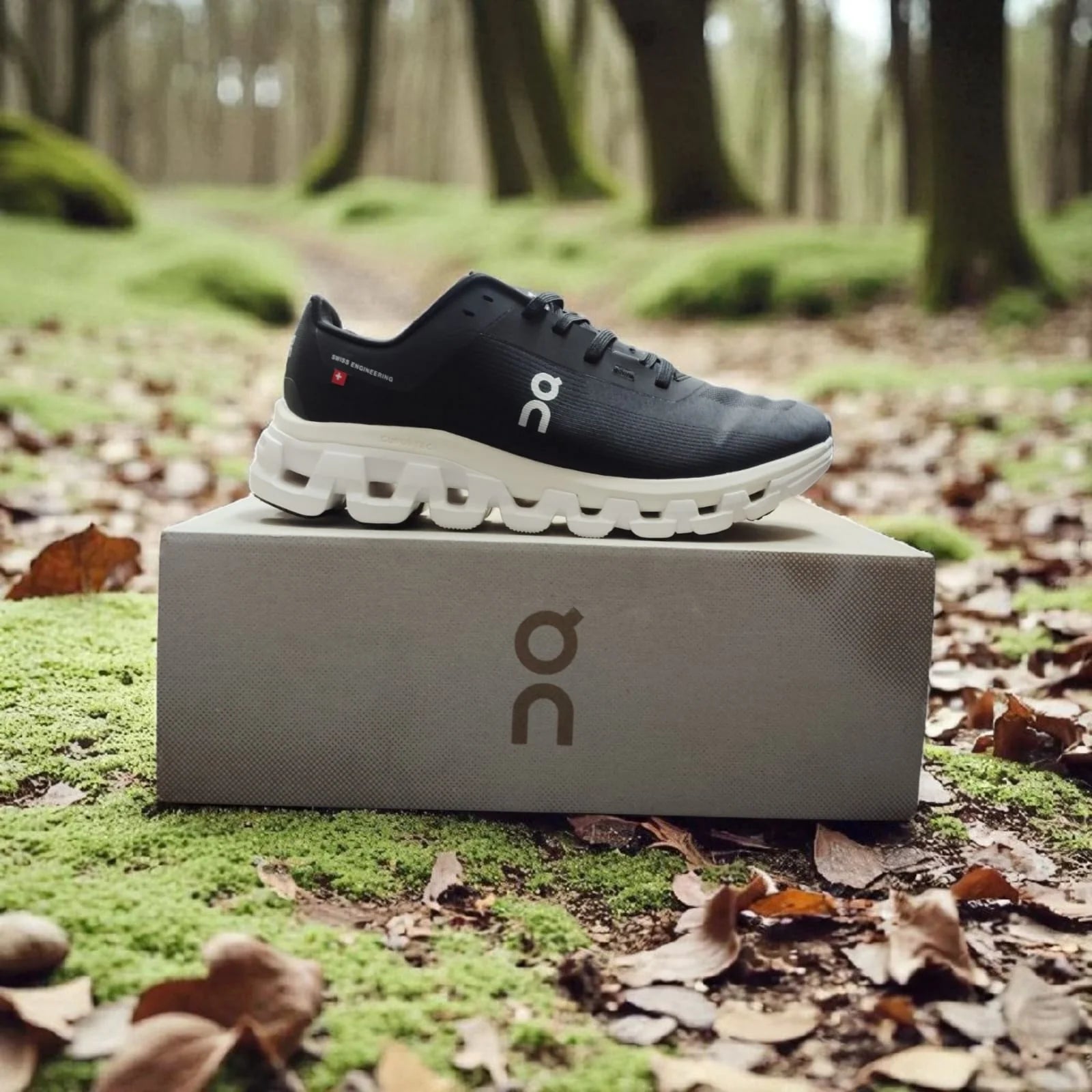 PRODUCT NAME: On Clo_ud_flow 4 Low Top Black