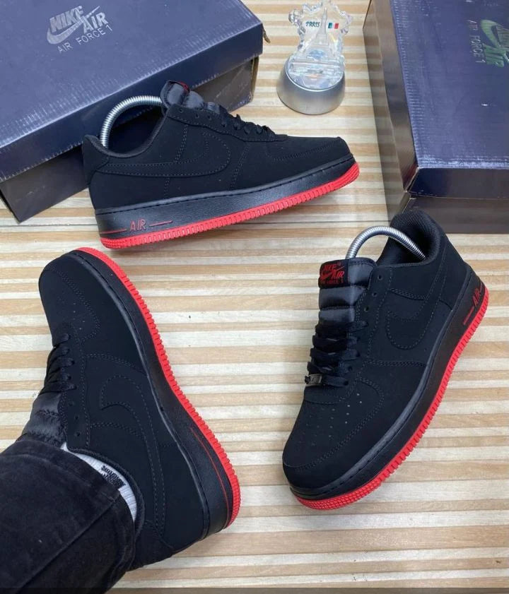 nik_ee airforce 1 Black red