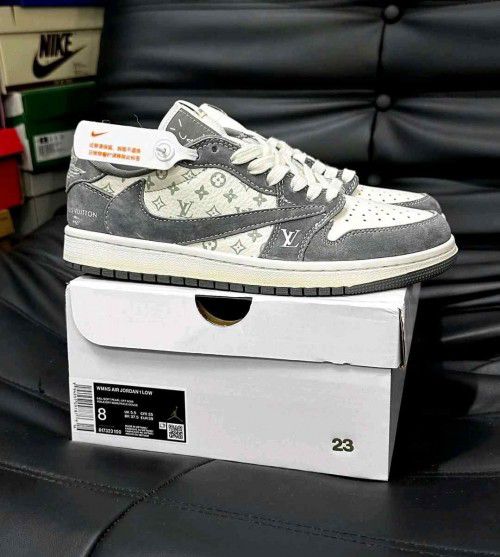 AIR_JORD_AN 1 LOW TRAVIS SCOTT X LOU_ISS VUITTONN