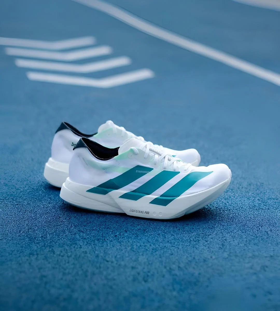 Adi_das Adizero EVO SL White Pure Teal