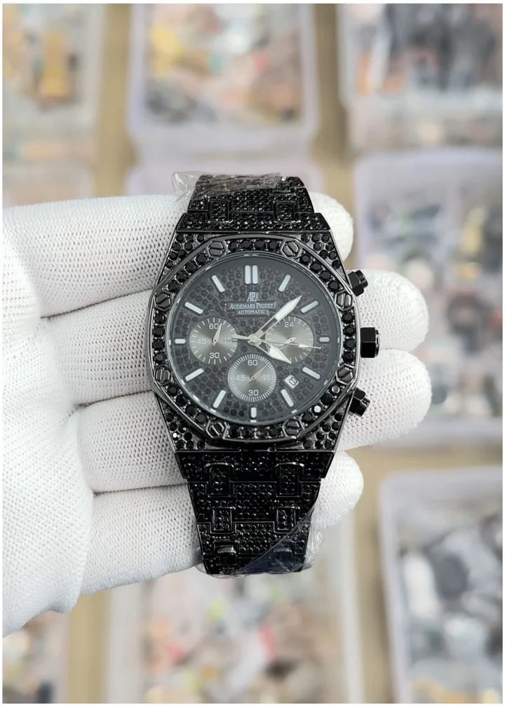 Aude_mars Pig_uet Royal Oak Crystal Chronograph